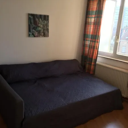 Апартаменты Sunny Studio In Brussels, With A Balcony View Of The Basil. Брюссель